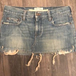 🖤 JEAN MINI SKIRT